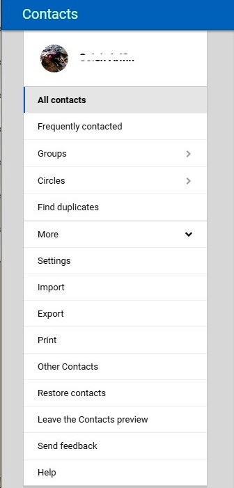 Cara mengembalikan Kontak Hilang di Android dengan Gmail 3