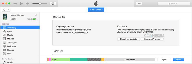 Cara Update iOs 10 Final di iPhone, iPad, dan iPod via iTunes
