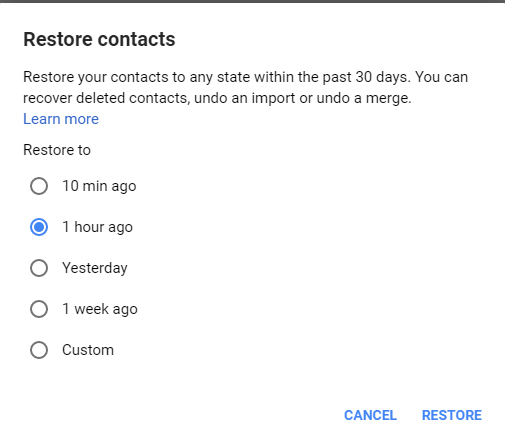 Cara mengembalikan Kontak Hilang di Android dengan Gmail 4