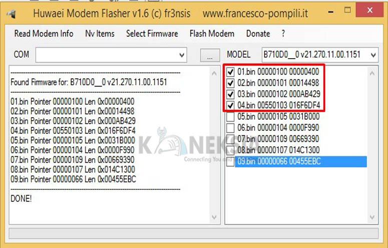 Gambar Cara Downgrade dan Unlock Modem Bolt E5372S 3